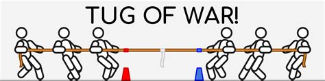 Another word for tug of war .
